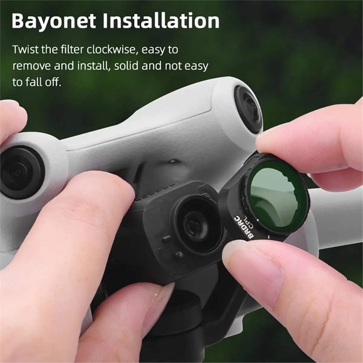 مرشحات العدسة لمجموعة مرشحات الكثافة المحايدة للأشعة فوق البنفسجية Mini 4 Pro ملحقات التصوير الفوتوغرافي بدون طيار