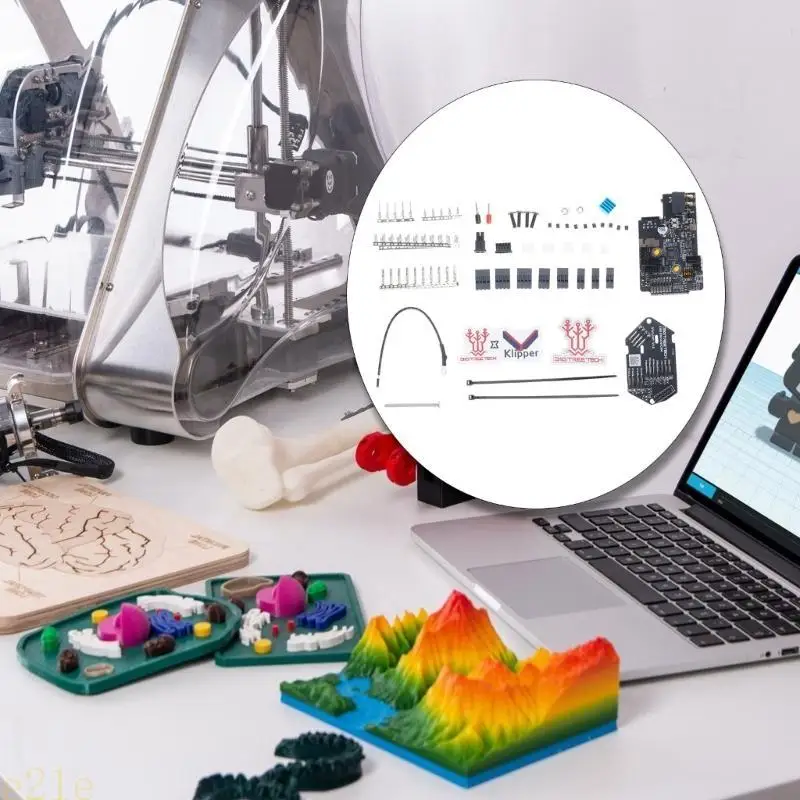 

3D Printer Parts EBB SB2209 CAN RP2040 for Voron StealthBurner Hotend Klipper Canbus Extruder HeadTool Max31865 Adapter