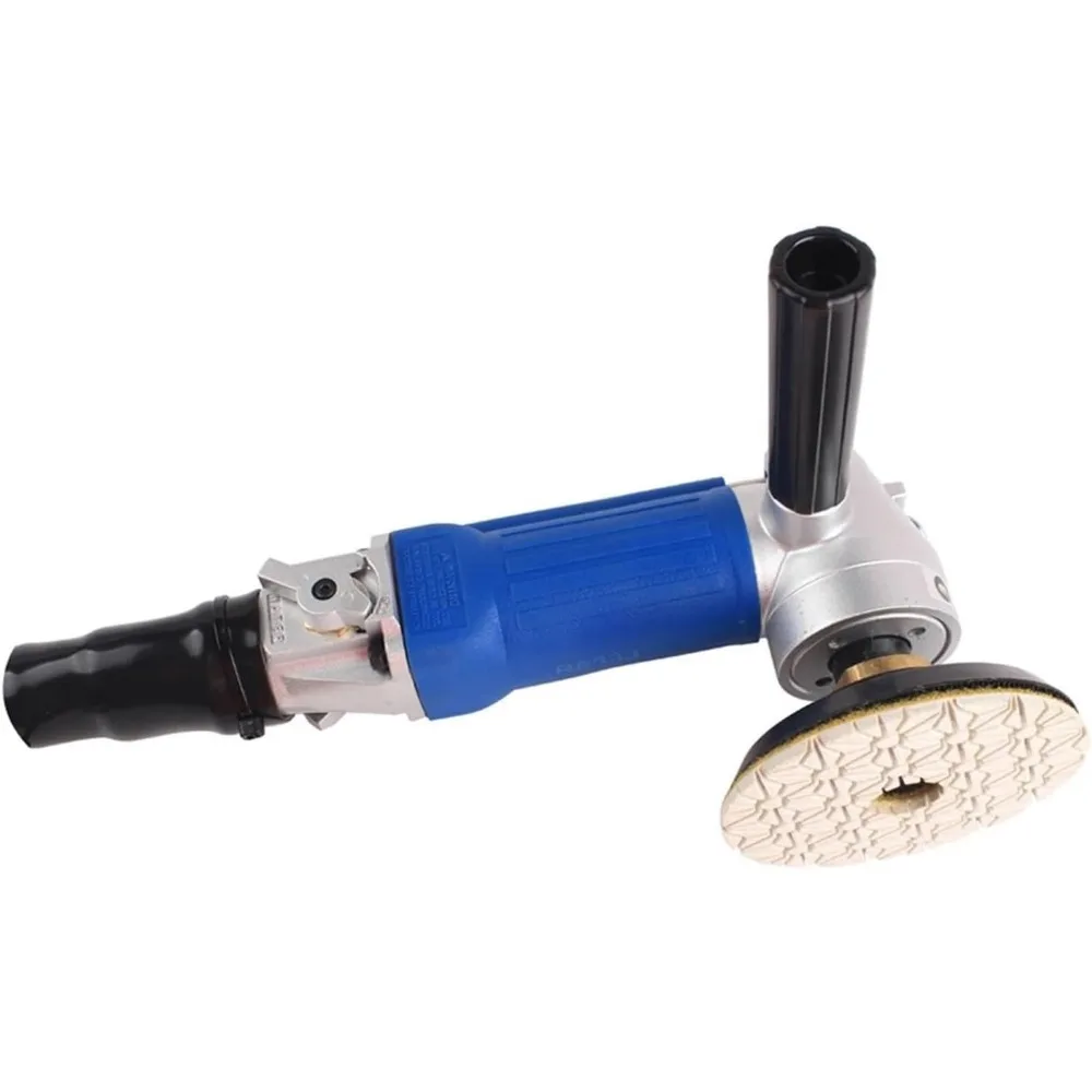 High Torque 4-Inch Pneumatic Angle Grinder, Handheld 100mm Grinder with Pneumatic Hook for Heavy Duty Applications