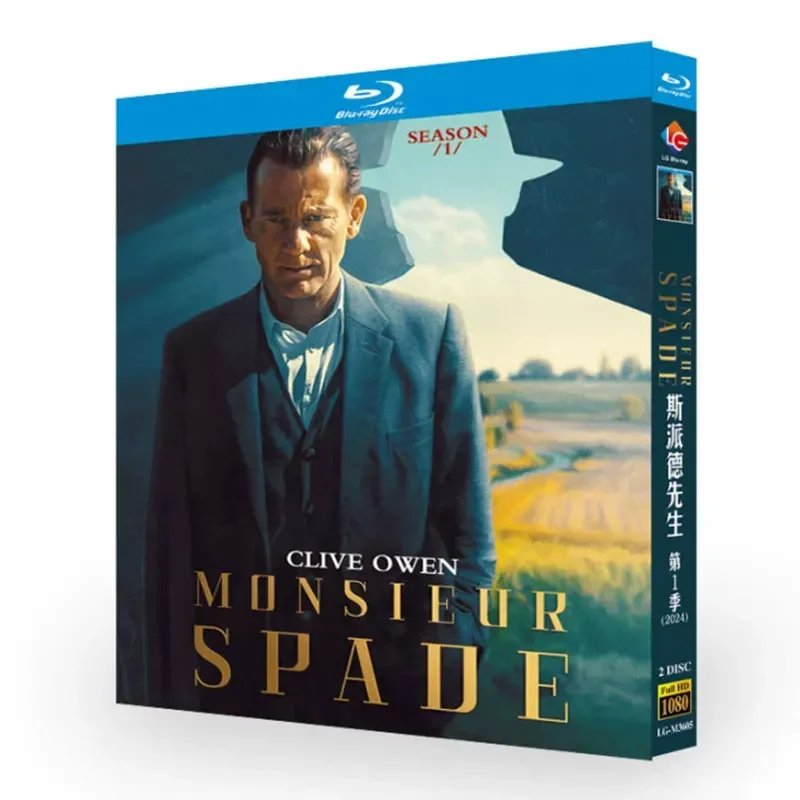 BD Blu-ray Disc Mr Spade Season 1 American TV Series 1080p DVD Box Set with Chinese and English Subtitles