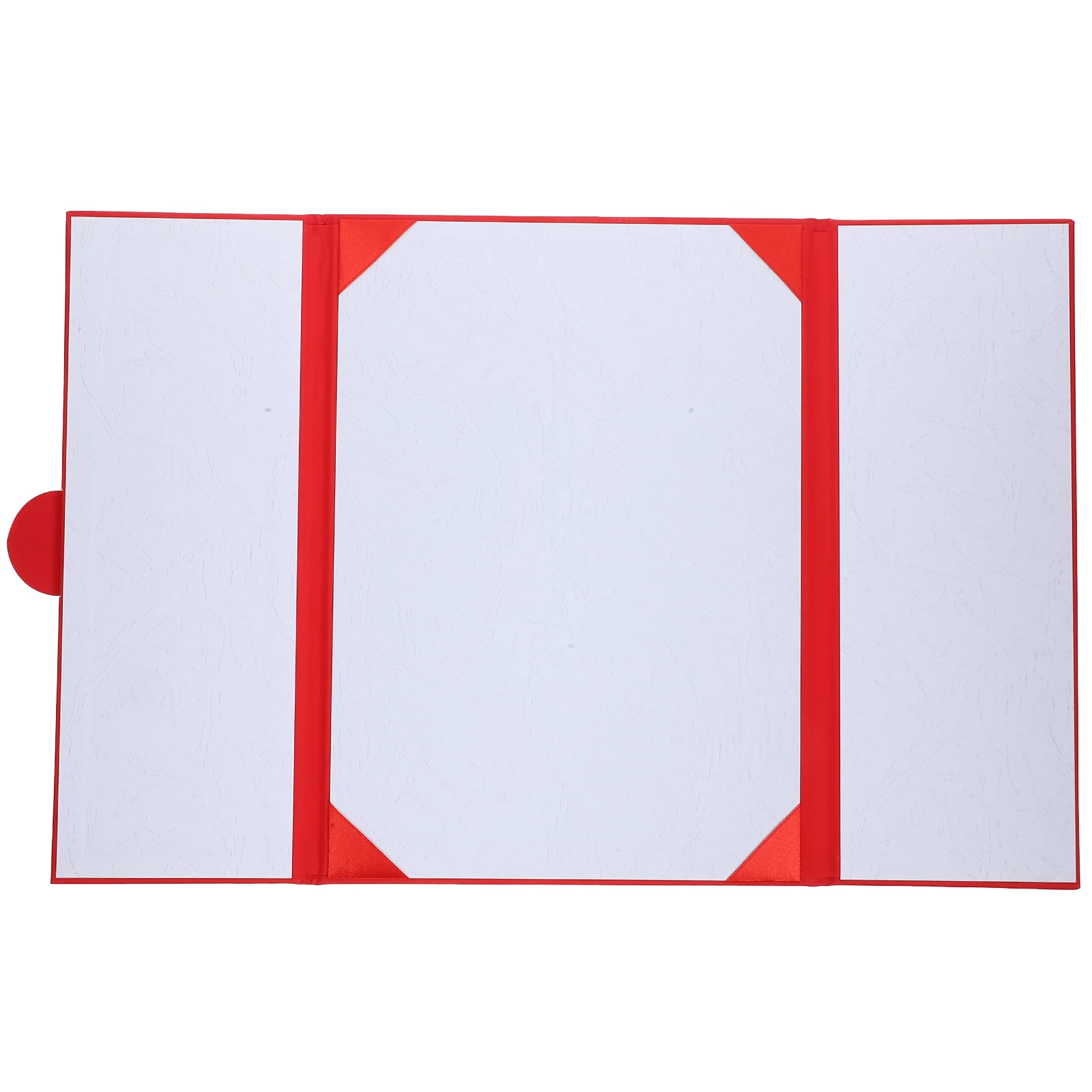 

Elegant Paper Certificate Cover Protector Honorable Award Folder Diploma Holder Document Envelope Light Weight Rounded