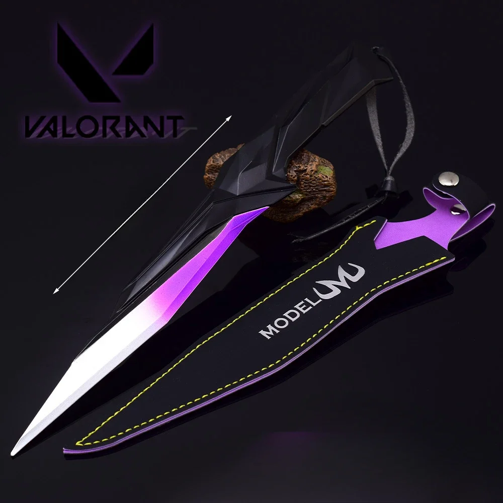 Model Singularity Knife Toy Sword Cosplay Metal Katana Blunt and Safe Gifts for Boys 2024 30cm Valorant Game Peripherals Weapon