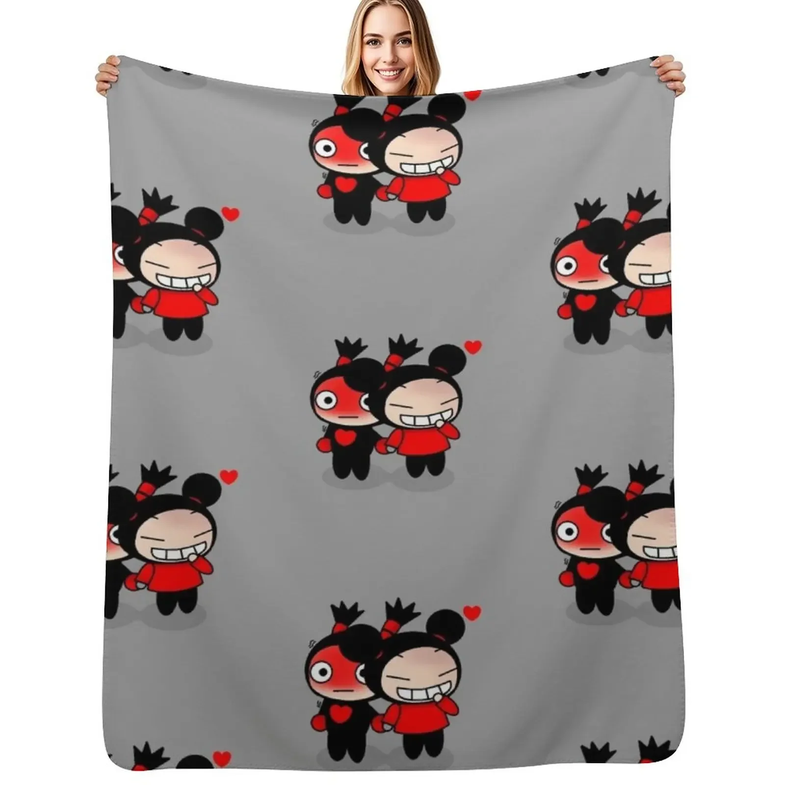 

Pucca And Garu Throw Blanket Decorative Throw Decorative Beds For Baby Sofa Blanket