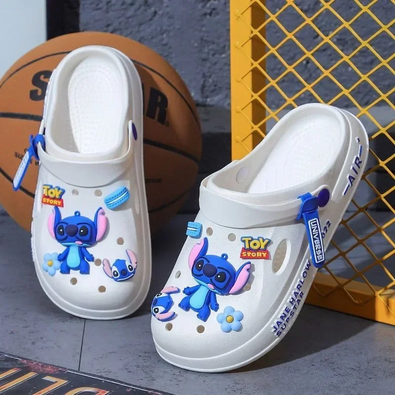 Kawaii stripfiguur Stelten, gatschoenen, schattige heren knappe, trendy, antislip en anti-geur pantoffels, vakantiecadeaus