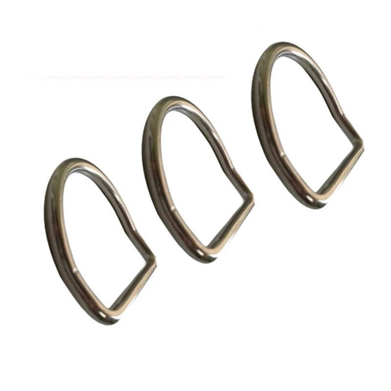 ดําน้ําเข็มขัดน้ําหนักสไลด์ Keeper D แหวน Webbing Harness เข็มขัด Retainer Stopper Freediving อุปกรณ์เสริม