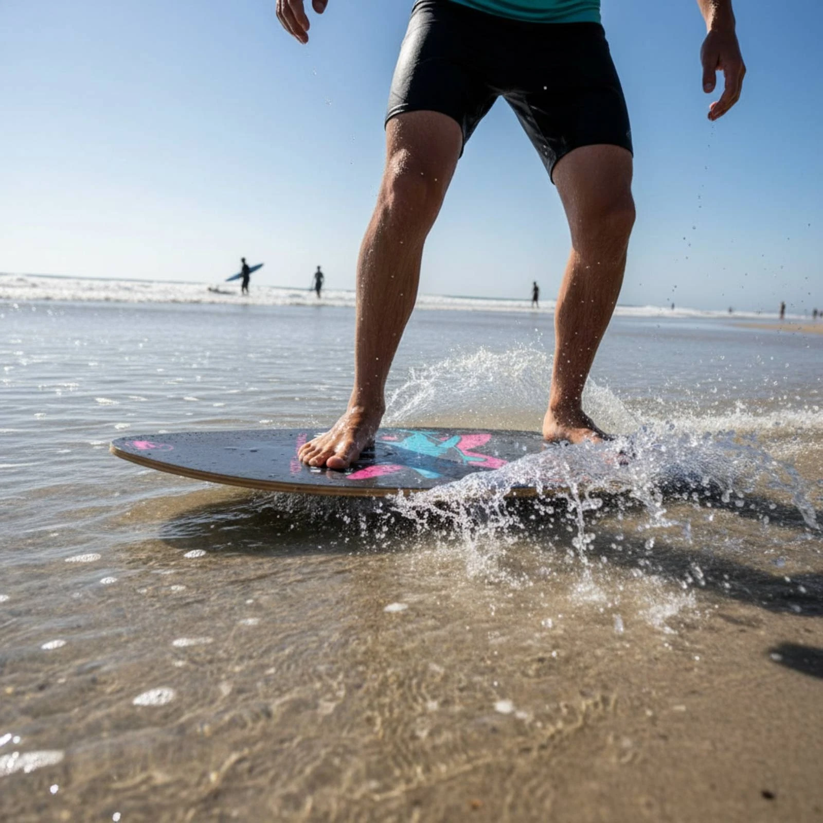 Hard Surfboard Shark Design Printed Surfboard Ride Board Rounded Tail Water Sport Gear Stable Ride