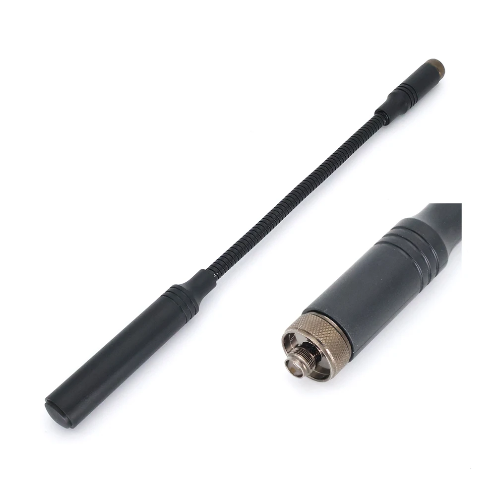 

AT-33 33cm Goose Tube Folding Antenna for Baofeng UV-5R UV-82 BF-888s Walkie Talkie UHF VHF SMA-Female Accessorie