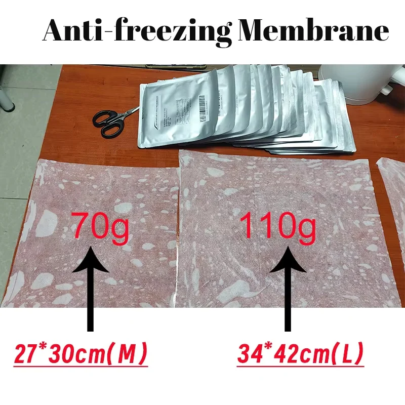 

Fat Freezing Membranes Anti Freeze Gel Patches for Cryolipolysis Machine Body Slimming Massager Weight Loss Lipo Cold Therapy