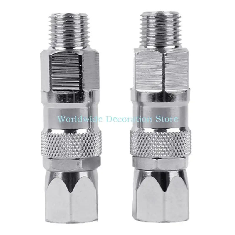 

Q39B 1/4-Inch Airless High Pressure Hose Joint Suitable For Paint Sprayer Stainless Steel Tool Parts Accessories