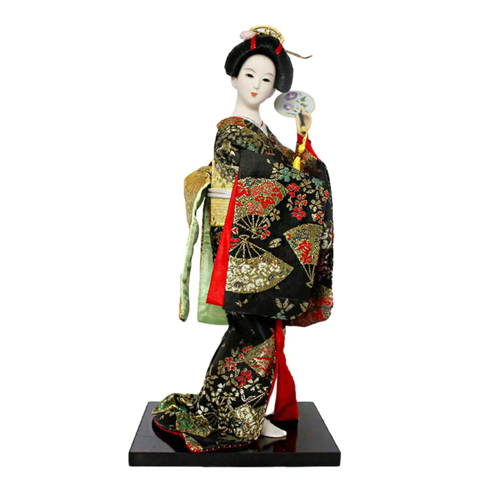 Japanese Humanoid Figurines Geishas Silk People Kimono Dolls Restaurants Weddings Japanese Decorations Tabletop Decorations