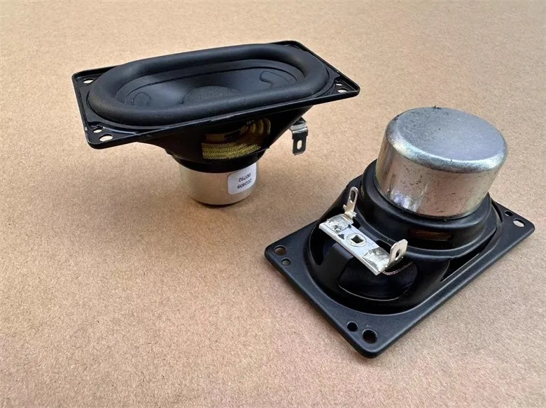 GHXAMP JBL FLIP 7用長方形(80x45mm)ネオジムフルレンジスピーカー2個
