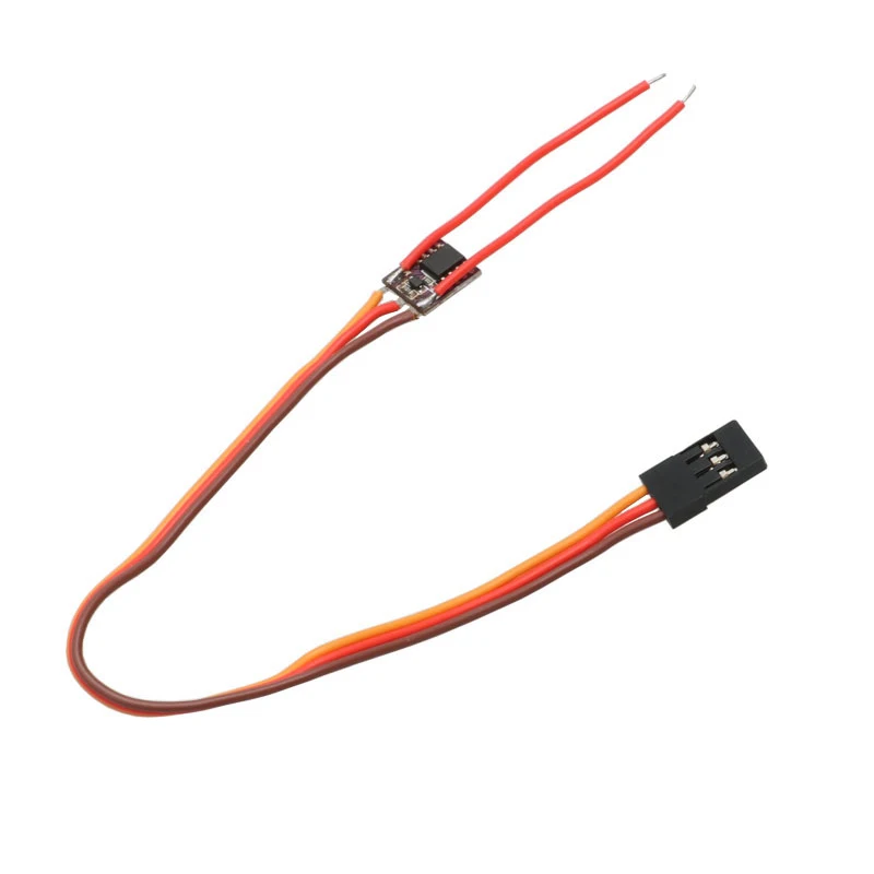 2PCS 1S 1.8A Mini Dual Way Brushed ESC 3.5-6V Electronic Speed Controller Support Hollow Cup Motor for RC Model Airplane Drone