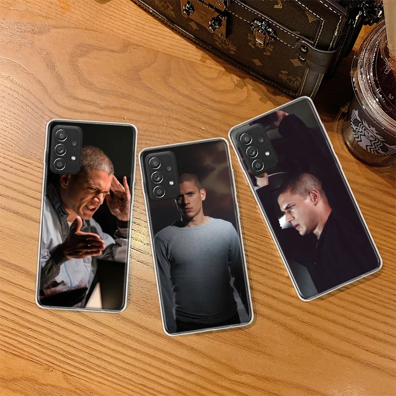 Prison Break TV Series Phone Case for Samsung A54 A57 A37 A17 A14 A15 A12 A24 A34 A55 A35 A25 A52S A07 A05S A04S A22 A32 A72 Gal