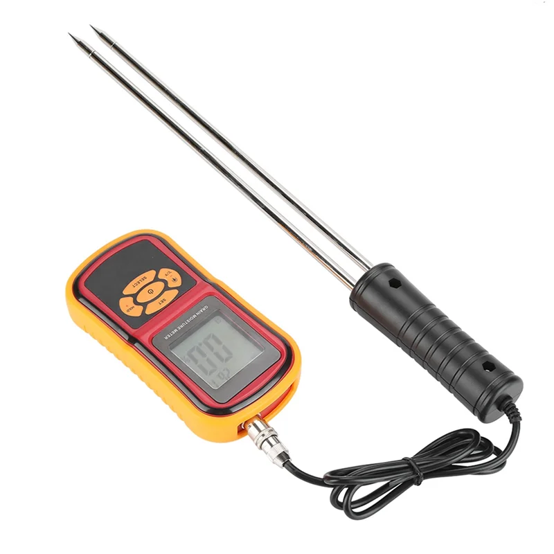 

Portable GM640 Digital Grain Moisture Meter With LCD Temperature Display For Wheat, Rice, Corn, Beanabkw