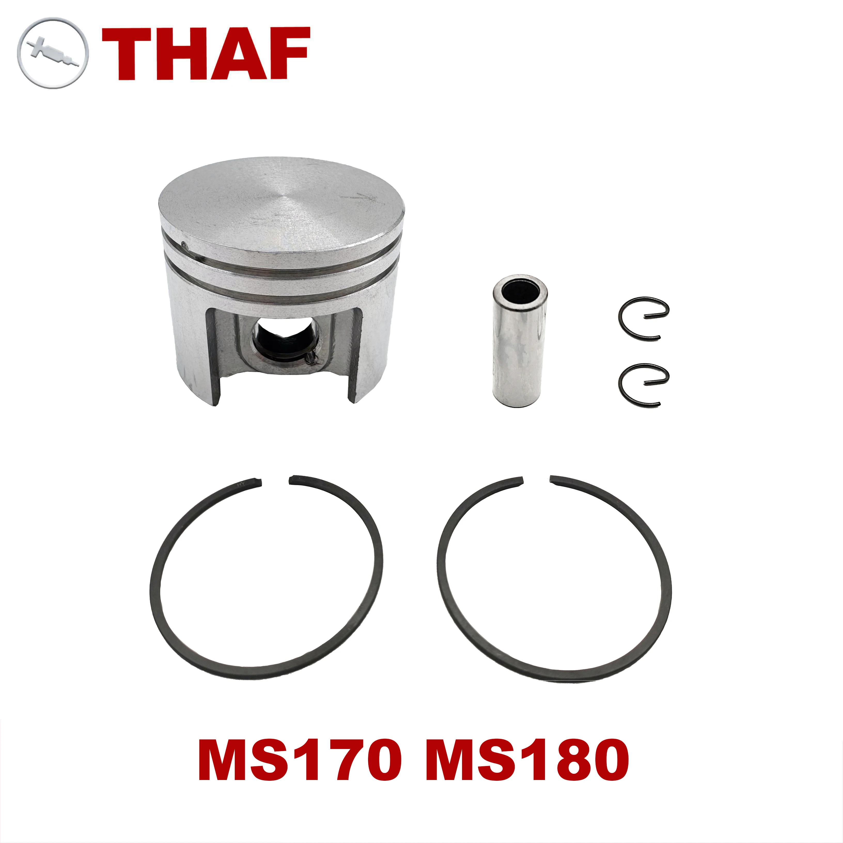 THAF Piston Assy Replacement Garden Tools Spare Parts for STIHL ChainSaw MS170 MS180