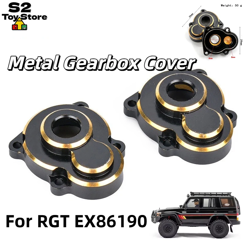 

RGT Full Metal Gear Outer Cover Upgrade OP Parts For 86190 RC Rock Crawler Model Car Professional Modification Accessories