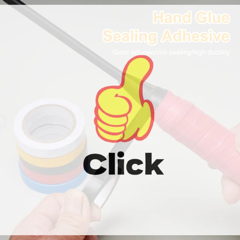 1/5 قطعة متعدد الألوان عرق الفرقة شريط عزل مضرب بدمنتون المضادة للانزلاق العصابة تحديد شريط المضادة للانزلاق مقبض الملحقات