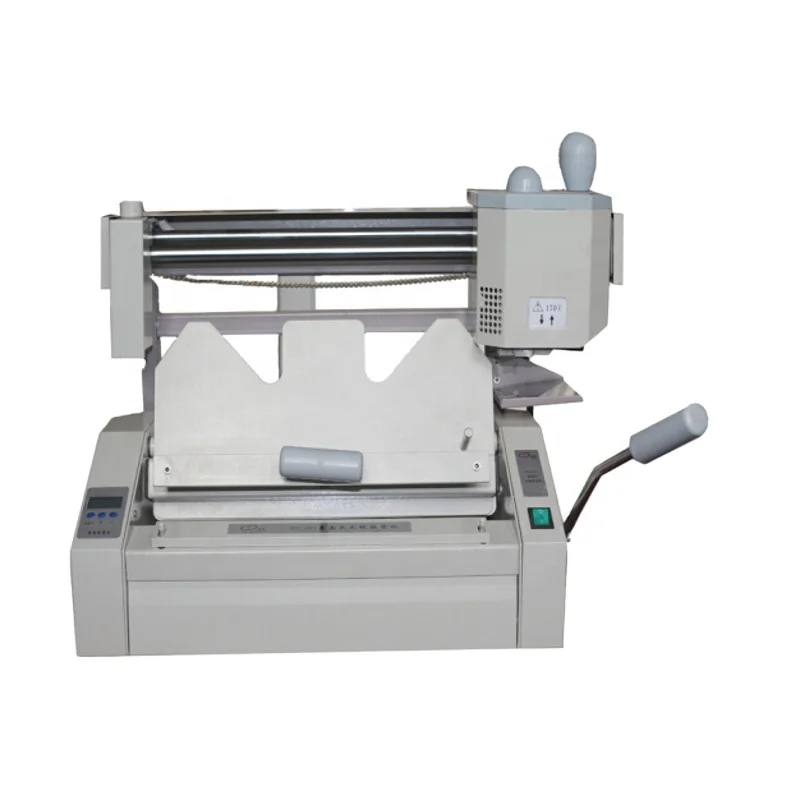 

WD-460A) A4 320mm Width 40mm Thickness Automatic Hot-melt Bookbinding Machine