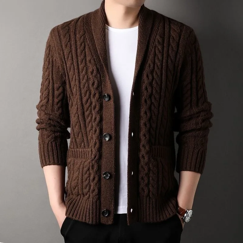 Thumbnail 4 - #8 Top Mens Button Front Knit Cardigans Picks for Every Budget