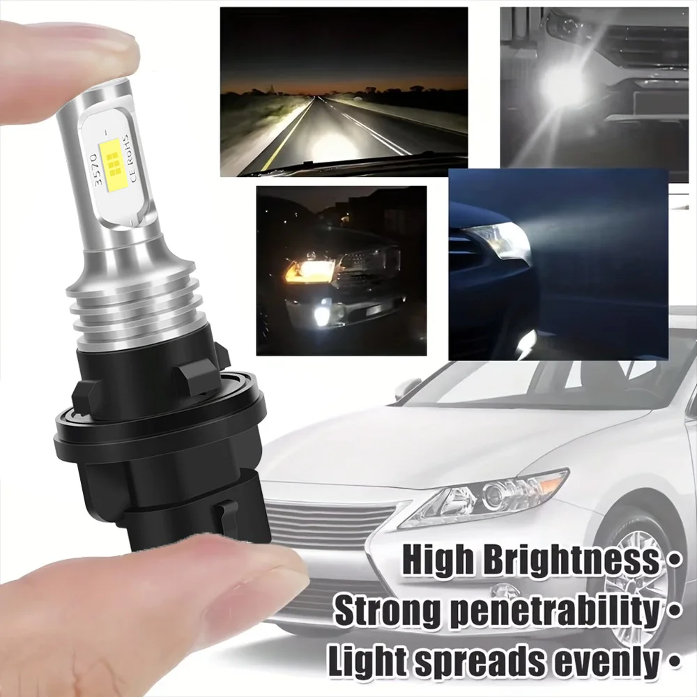 Plug&Play Superhelles Auto-LED-Licht 3570 CSP-Chips-Buchse HP5, universell passend für Auto-Nebelscheinwerfer