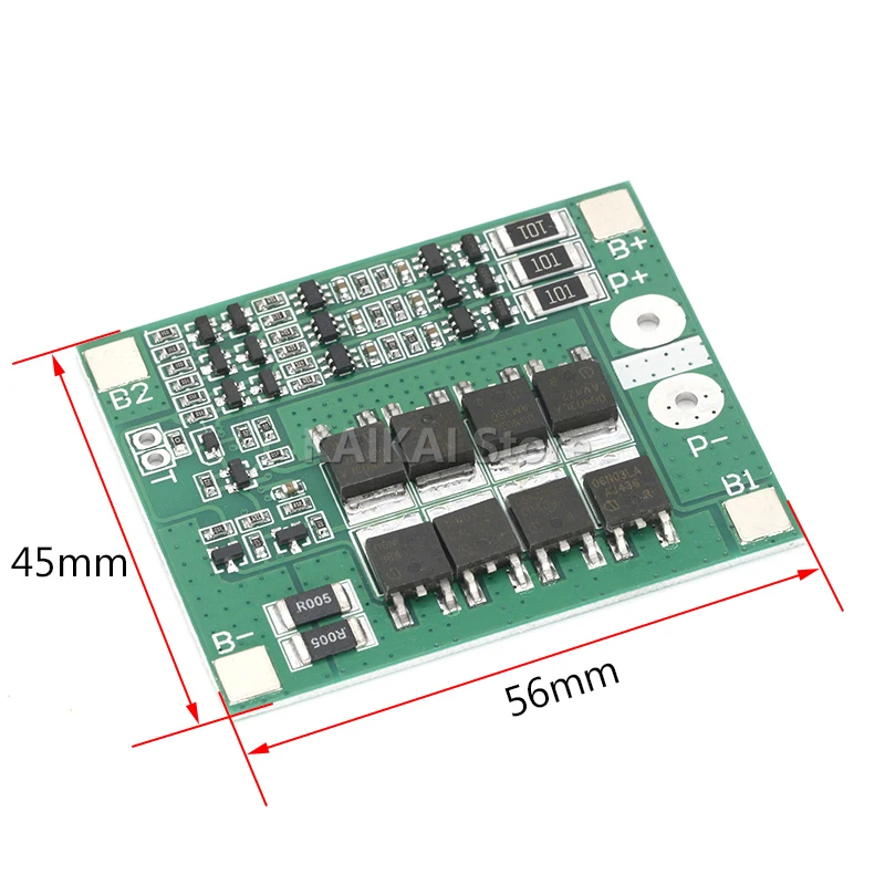 3S 25A Li-ion 18650 BMS PCM Battery Protection Board BMS PCM With Balance For li-ion Lipo Battery Cell Pack Module DIY