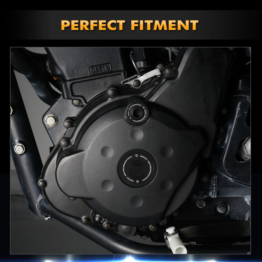 Engine Cover Cap Plugs Crankcase Screw For KAWASAKI KLR650 KLR 650 1987-2024 2023 2022 2021 2020 2019 2018 2017 2016 2015 2014