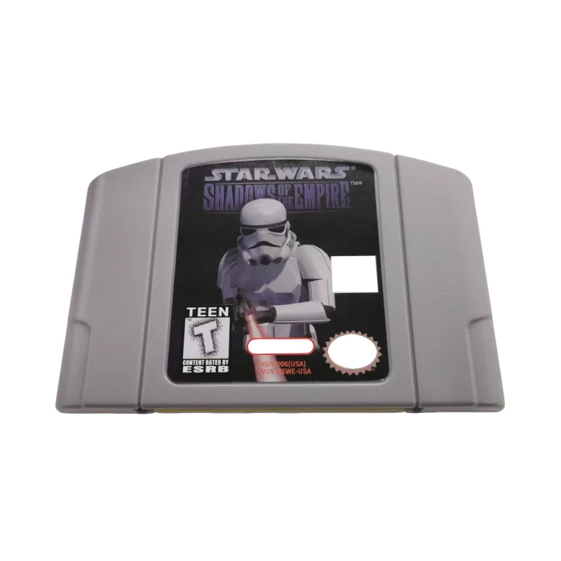 N64 USA (NTSC) Version 64 Bit Console Video Games Cartridge Star Wars Series Shadows of the Empire Episode Collection Gift Toys