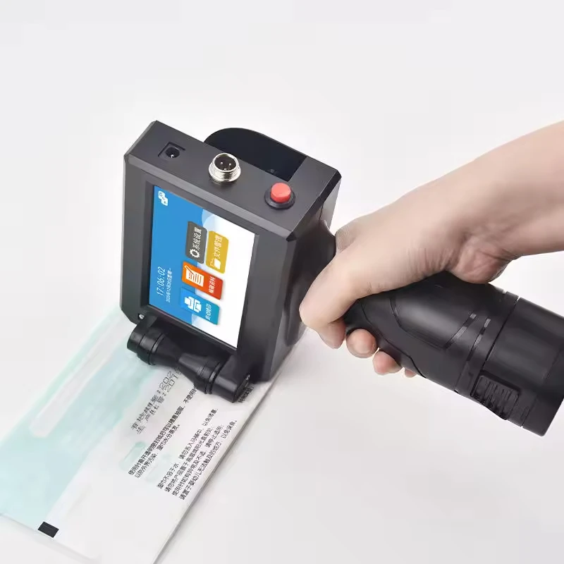Automatic Inkjet Printer Handheld Portable Expiry Date Tij Hand Jet Mini Batch Number Printer  Hand Held Printer