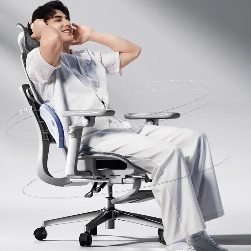 Office Mesh Chair Ergonomic Executive Computer Gaming Furniture Modern Swivel Rolling Adjustable Silla Gaming Ergonomic Chair