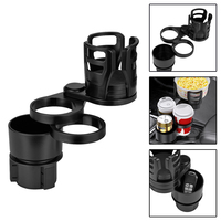 4 In 1 Multifunctional Car Cup Holder Adjustable Base Coffee Holder Expander Adapter Drinks Mounts Organizer For most car