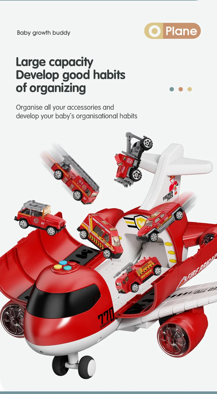 يتلقى الطفل الكبير لعبة طائرة نموذج الصبي لتقليد طائرة الركاب متعددة الوظائف لعبة الجمود