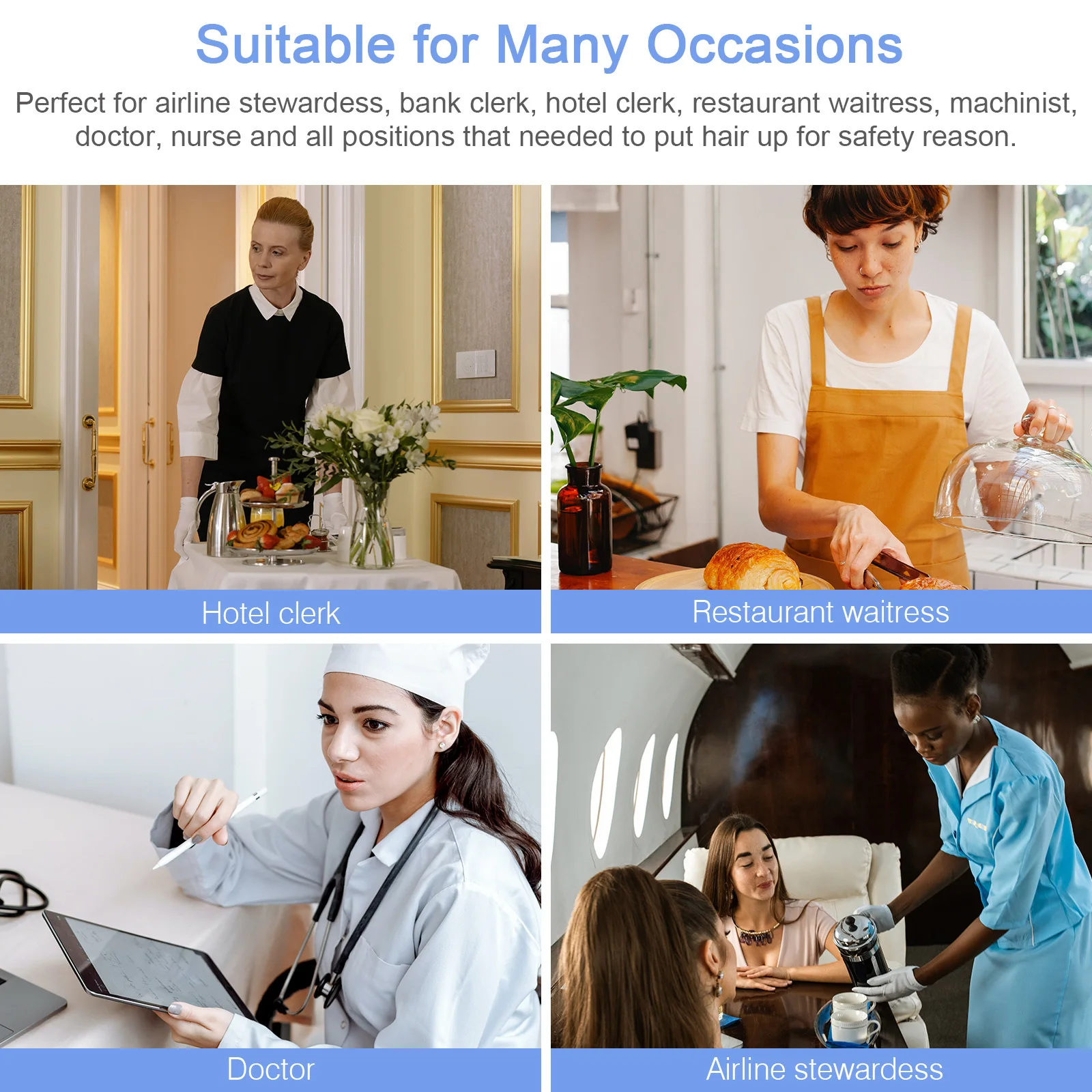 

2 Pcs Hair Net Flower Bow Snood Clip Accessories Bun with Alloy Hairpin Bridal for Women Barrette Hairnets Miss