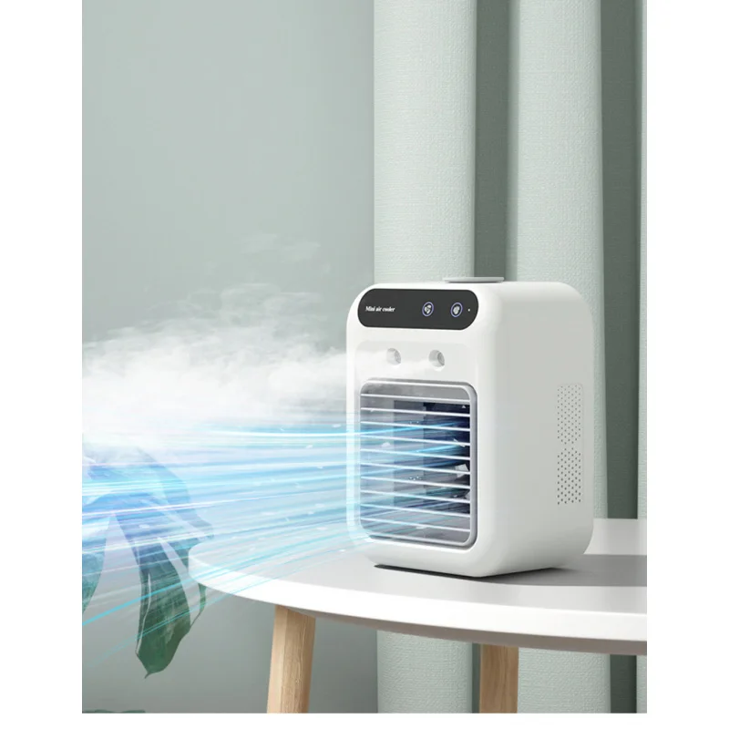 USBMini مكيف الهواء مروحة سطح المكتب مروحة تبريد المياه عنبر المحمول مروحة كهربائية التبريد مبرد الهواء