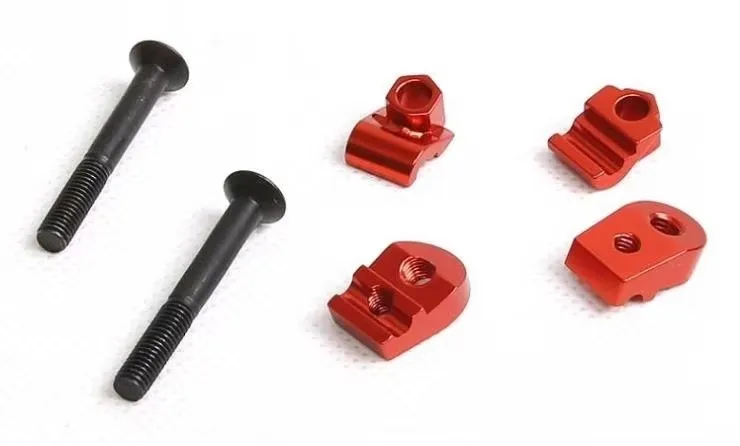 CNC precision machining all metal front anti-roll bar mount for ROVAN KM HPI BAJA 5B 5T 5SC