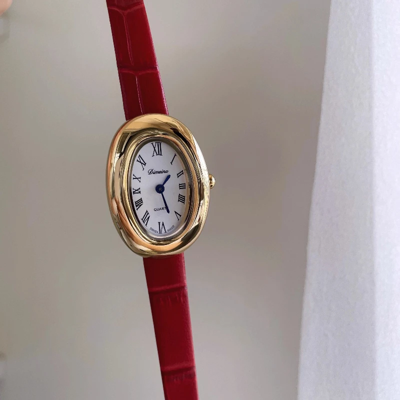 2025 waterproof quartz watch birthday gift retro classic trend women's watch elegant and simple