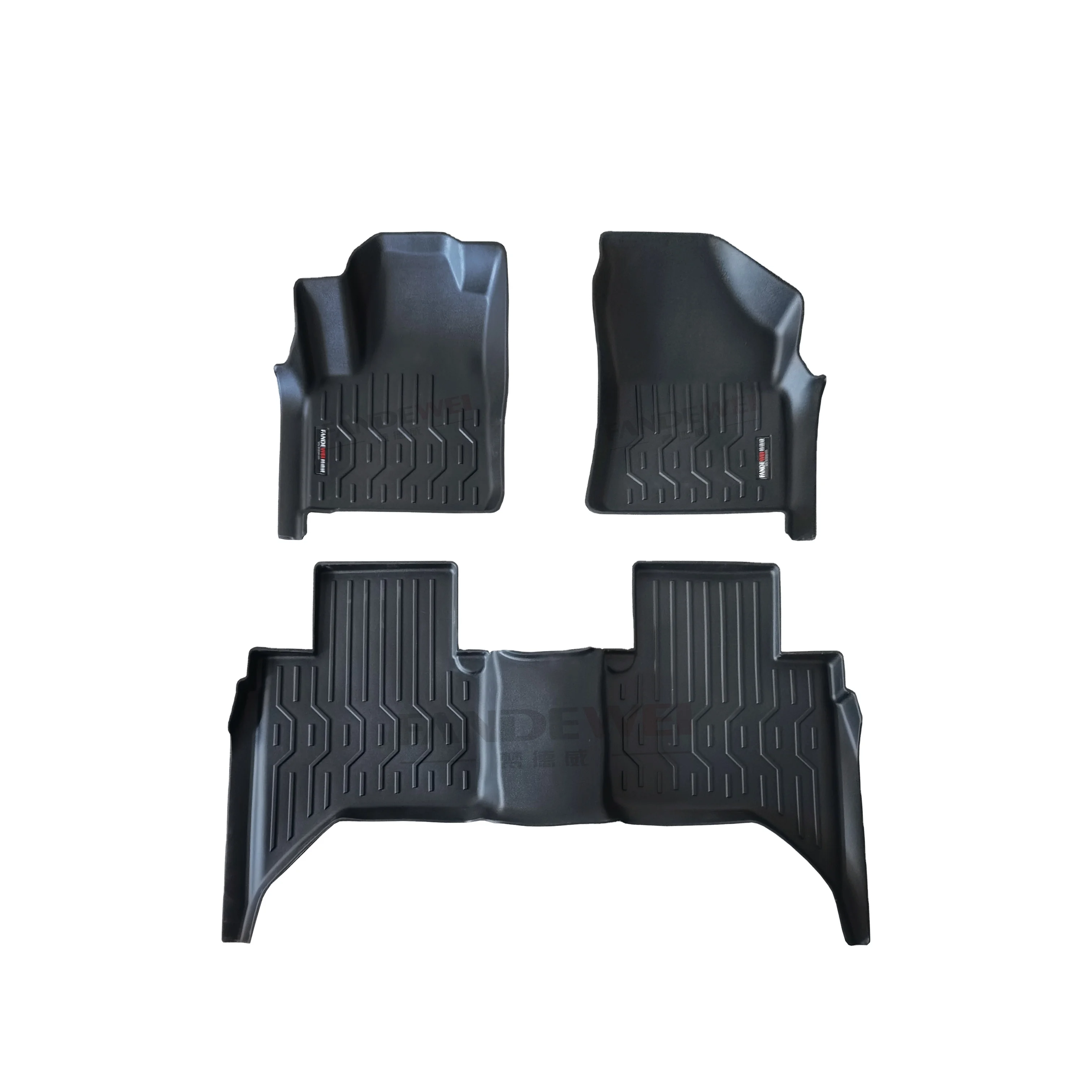 Rubber Car Floor Mats for Changan Kaicene F70 Hunter CS55 PLUS UNIT UNIK BYD Yuan Tang Song Qin Plus Vinfast VF8 Car Foot Pads