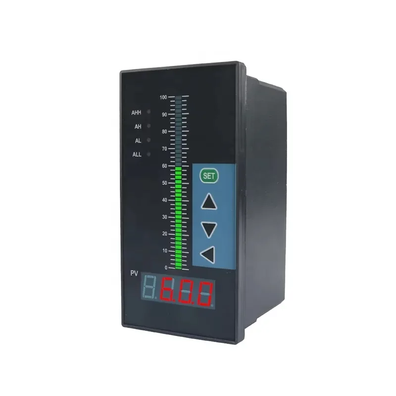 AC220V ذكي تحكم الضغط ضوء العمود عرض 4-20mA زيت الماء الصرف الصحي اللزوجة متر مستوى السائل الارسال