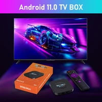 H96 Max M5 Smart TV BOX Android 11 Rockchip 3318 4K Google 3D Video BT4.0 Reproductor multimedia Set Top Box