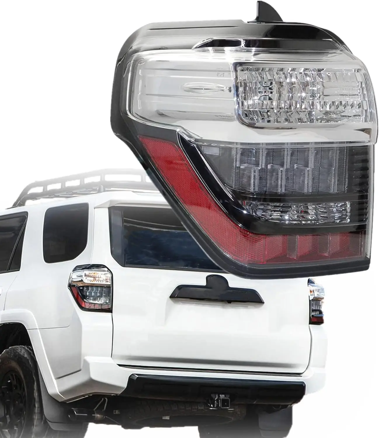 

1-Pack Rear Left Tail Light Brake Lamp Assembly Replacement for 4Runner 2014-2020 Driver Side