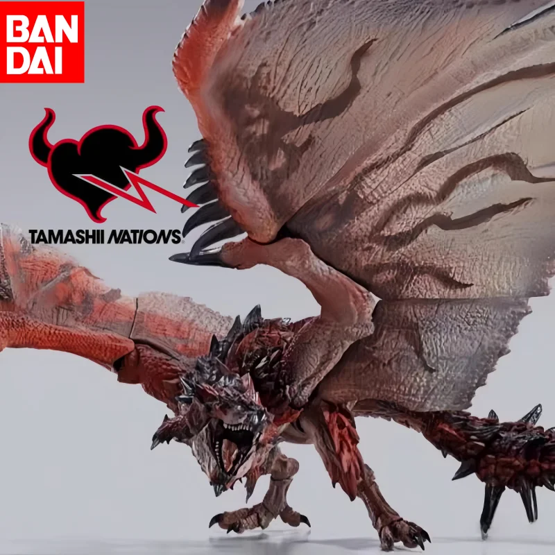 

Оригинальная фигурка Bandai SHMonsterArts Monster Hunter Rise: Огненный дракон Лилеус (мужской), новая, в коробке, подарок