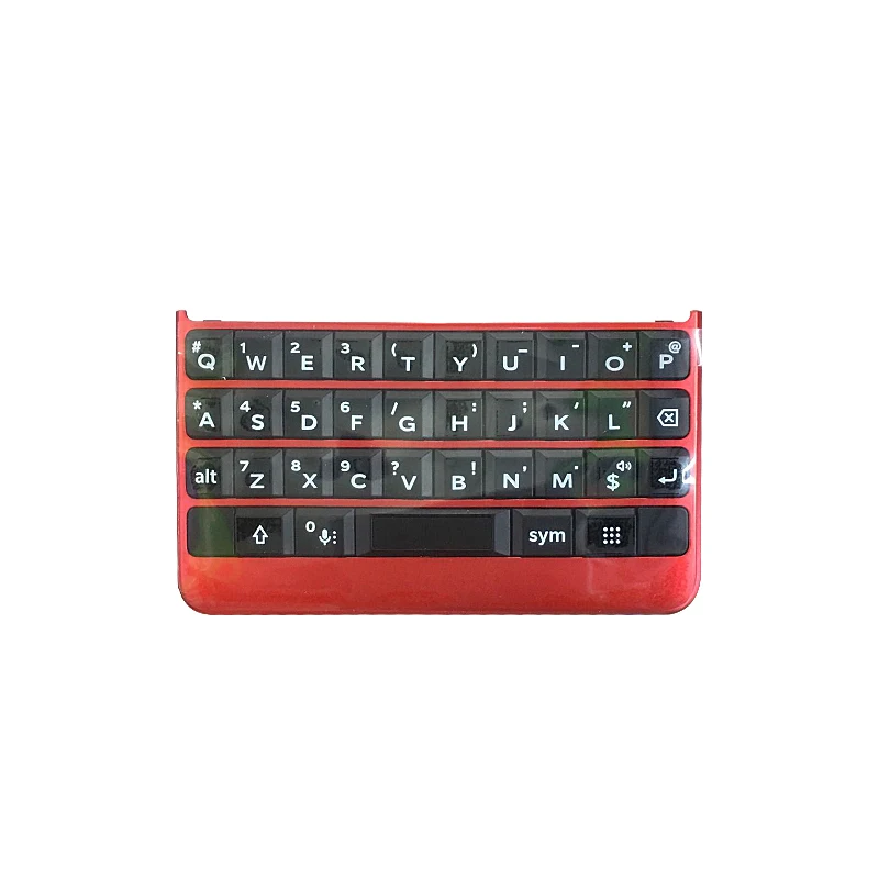Teclado para BlackBerry Key2 con cable flexible, repuesto, color negro plata AAA 2