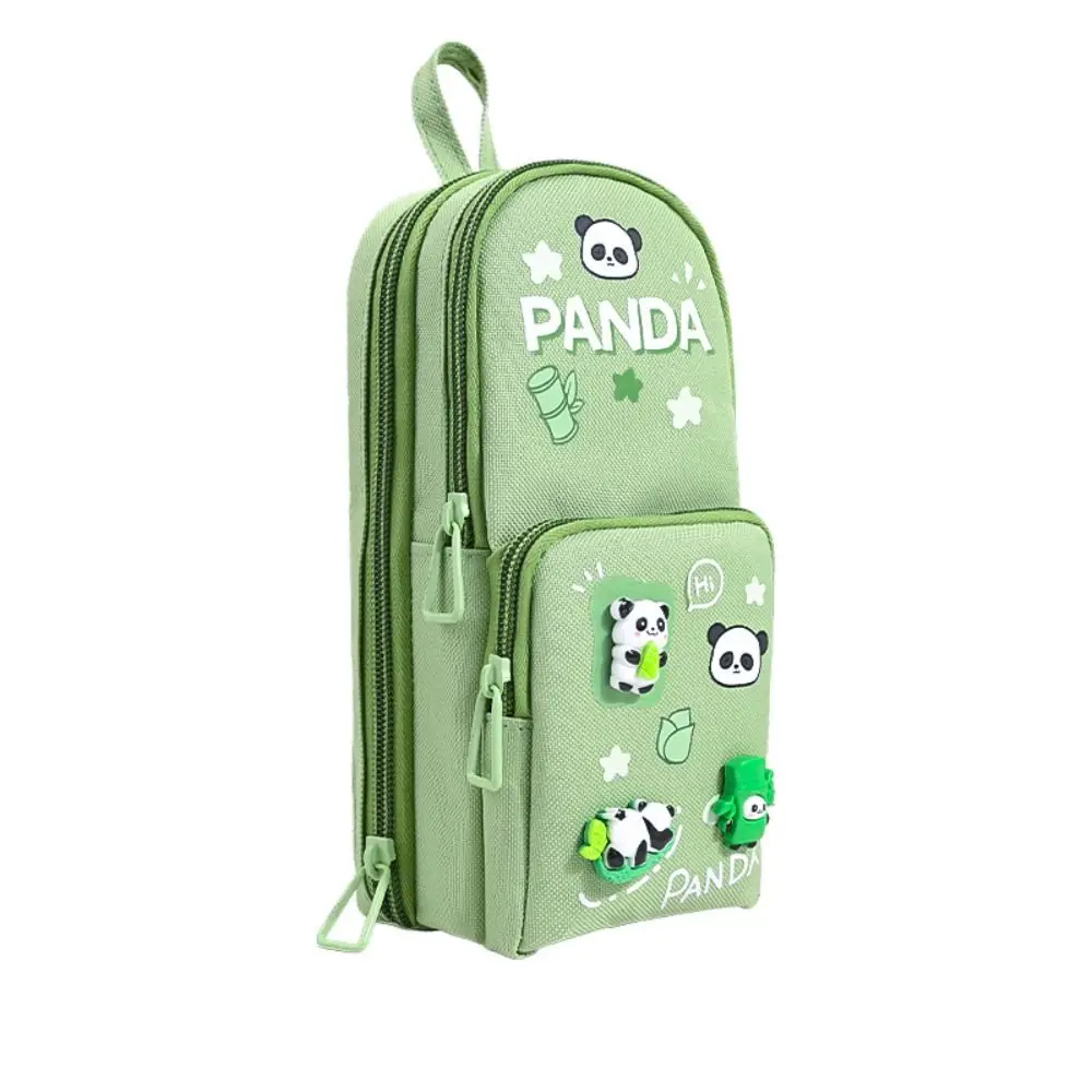 

Multifunctional Six-Layer 11 Pockets Pen Bag Capybara Panda Pen Box Waterproof Large Capacity Storage Bag School Office