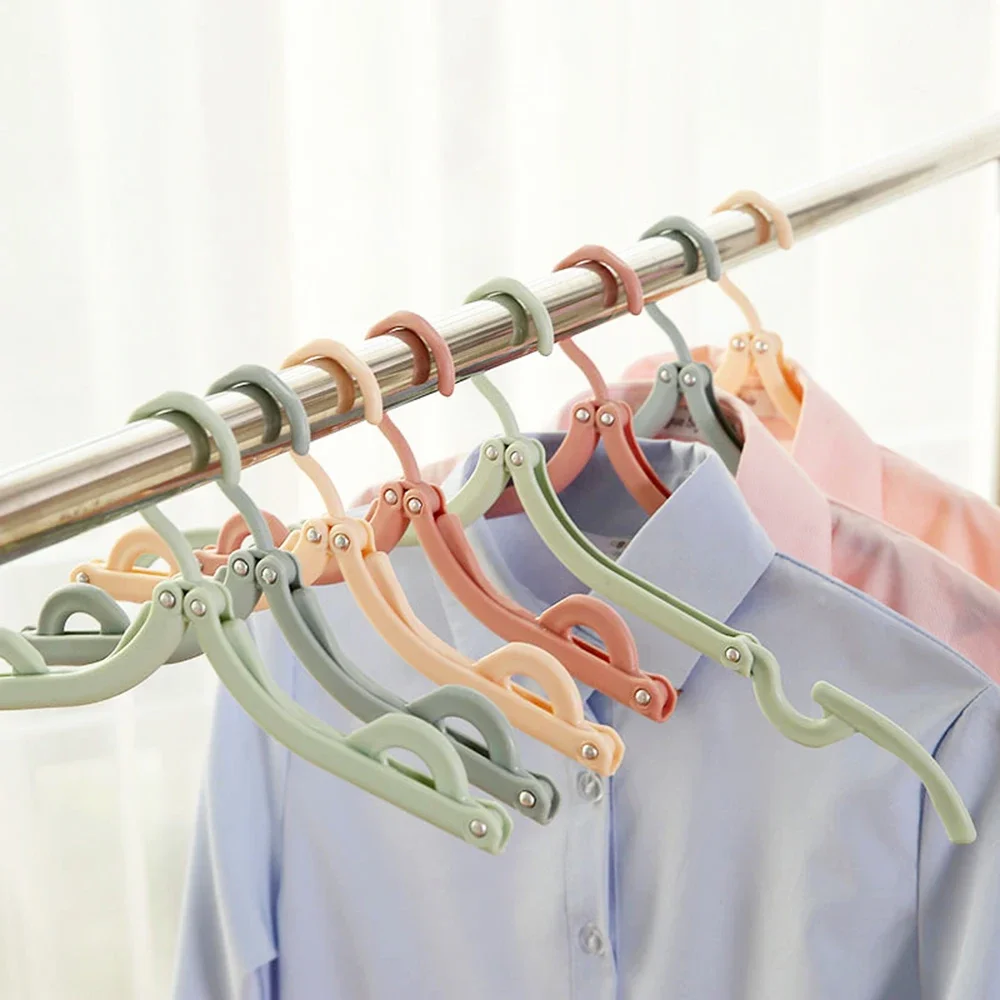 1/3pcs Portable Travel Drying Rack Folding Hangers Space Saving Telescopic Clothes Underwear Sock Detachable Hook Clip Organizer