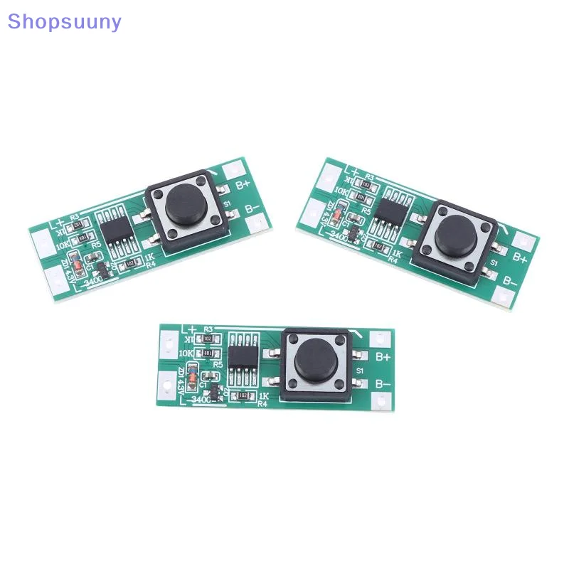 [SU]1/3Pcs DC3V-12V Flashing Module With 3 Mode High Brightness Flashing Light Car LED Lighting Control Driver Board[SU]