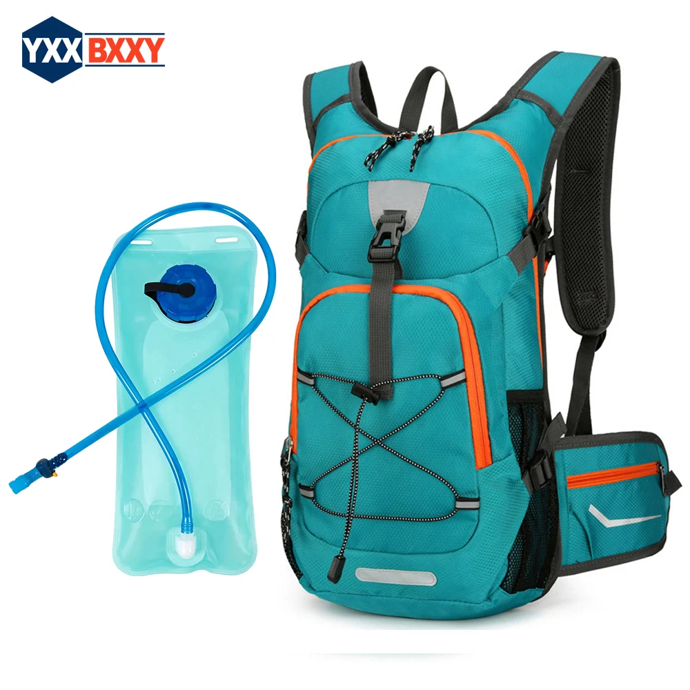 

Hydration Pack with Insulated Water Bladder - Lightweight Daypack for Hiking, Cycling & Outdoor Sports