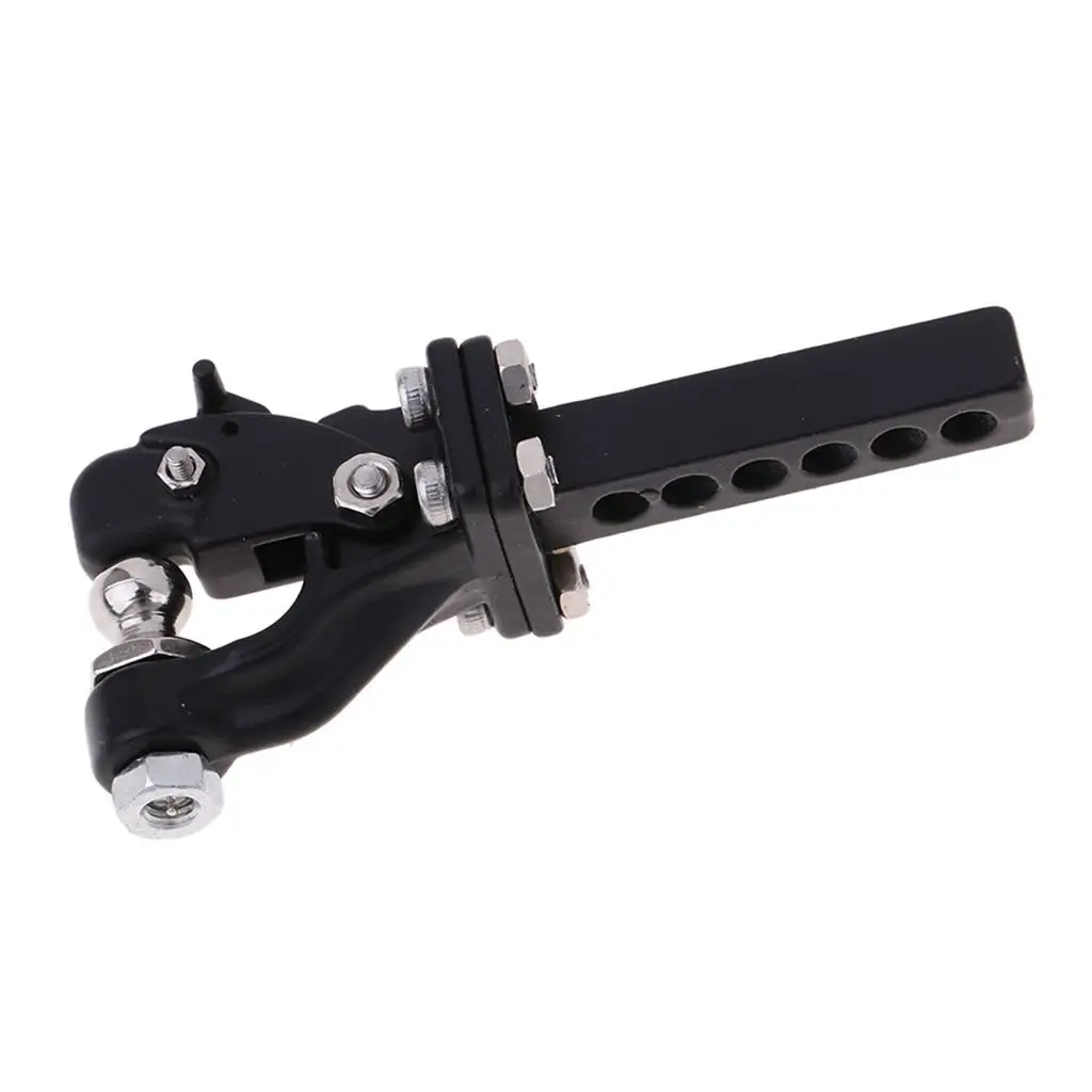 Adjustable Drop Hitch Receiver Metal RC Truck Part 55mm for Axial SCX10 90046 90047 1 10 Crawler