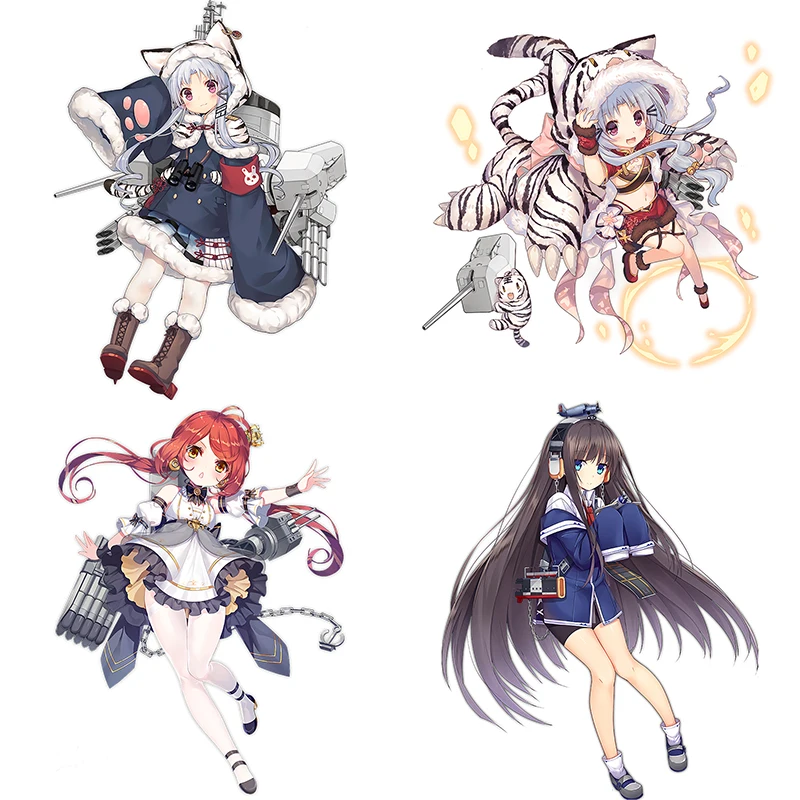 AliExpress Three Ratels CYX15 Most complete Azur Lane PVC Anime sticker for car bike motorcycle laptop wall stickers decals