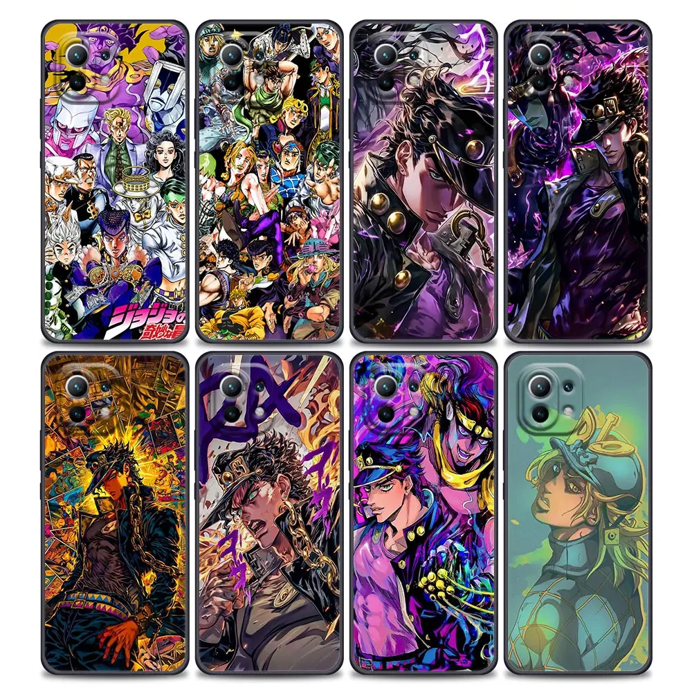 

JoJos Bizarre Adventure Anime For Xiaomi 15 Ultra 11T 12T 13T 14T Pro Phone Case Mi POCO X7 M7 F7 Pro F6 M6 X3 X5 X6 Back Cover