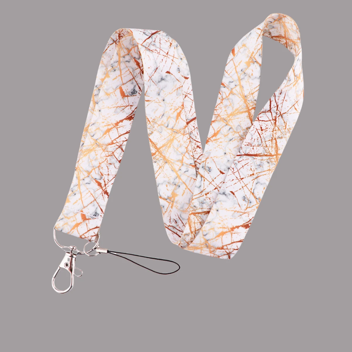 

Marble Lanyards For Keys Neck Strap Keychain Lariat Phone Strap Hanging Rope Gym Keyring Jewelry Accessories Gifts