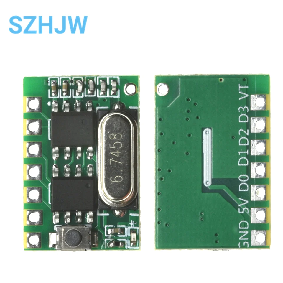 Modulo di ricezione del telecomando Wireless 315/433MHz codice di apprendimento 4 interruttore chiedere con decodifica sollevamento del telecomando